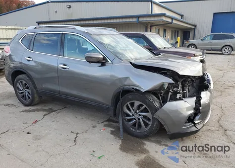 2016 Nissan Rogue S из США, поврежденный, VIN 5N1AT2MV6GC800397